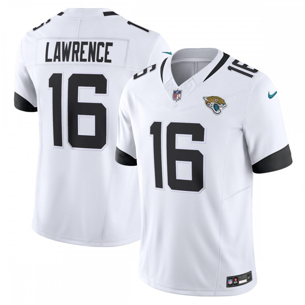 Trevor Lawrence Jacksonville Jaguars Nike Vapor F.U.S.E. Limited Jersey - White-GridironStore